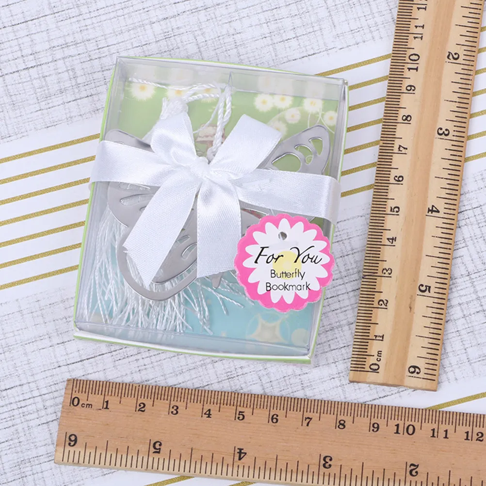 

Набор из 6 металлических закладок премиум-класса из нержавеющей стали с ажурным дизайном и кисточками – креативный подарок для любителей литературы