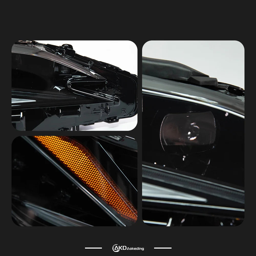 

Автомобильные фары для Lexus ES, светодиодные фары 2018-2023 ES300 ES350 ES300H, лампа Drl, линза проектора, автомобильные аксессуары