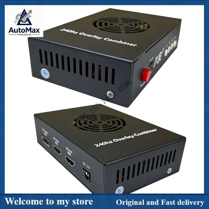 DMA 6th Fuser Video Overlay Box Processor Support for 2K144/1K240/3K DMA Fusion Game Converter Computer Components