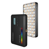YONGNUO YN120RGB Pocket RGB Video Light 2500K-9500K Adjustable Small Portable LED Video Fill Light With 1/4 Screw Cold Shoe Seat