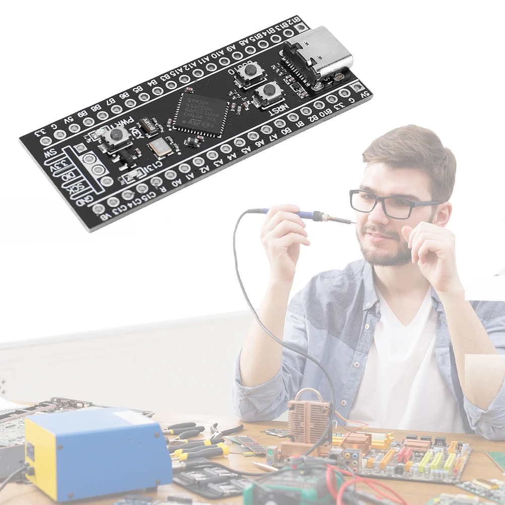 STM32F401CCU6/STM32F411CEU6 開発ボード 100Mhz ROM/128 KB コア開発ボード開発モジュール Arduino 用
