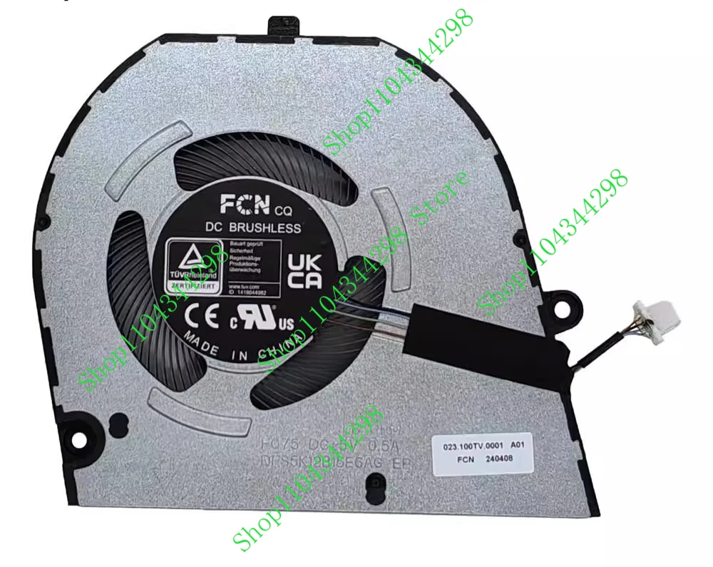 

DB Brand New Original CPU Cooling Fan Radiator For Dell Inspiron Inspiron 14 5430 0JXC52 DC5V 0.5A