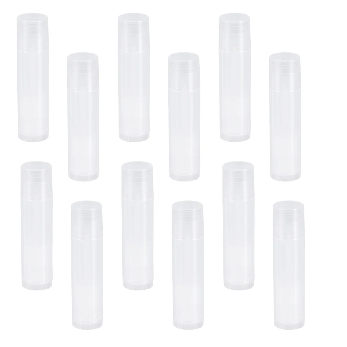 25개 립밤 튜브 키트 캡 포함 빈 용기 DIY 립틴트 글로스 스틱 포장용