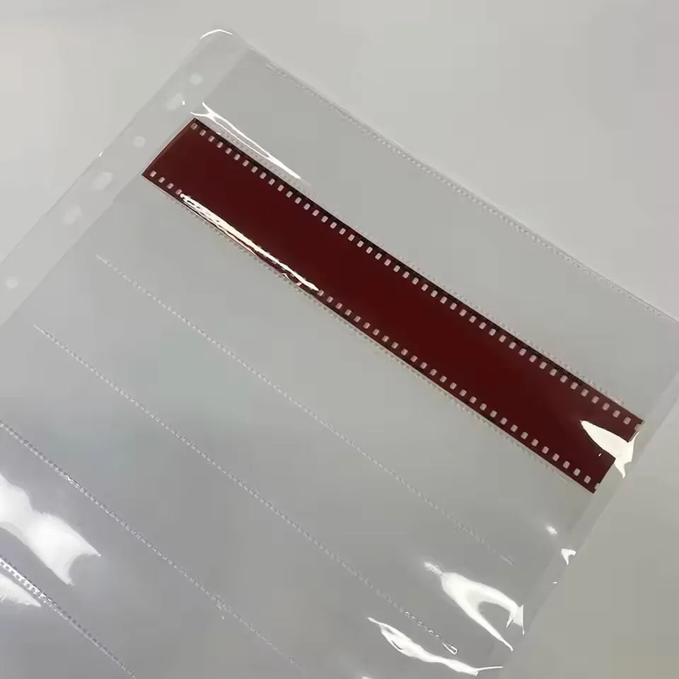 10/20/30/50/100pcs 120/135mm Negatives Film Bags Acid-free Stroage Pages Transparent Protective Preservers