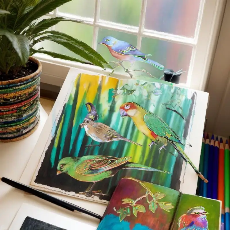 3 Blatt/Set Journaling- und Scrapbooking-Aufkleber zum Selbermachen, Basteln, Heißprägeaufkleber