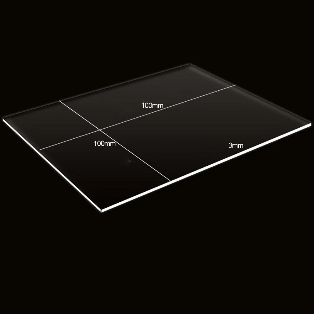 Pannello acrilico Pannello acrilico in PVC Strumento fai-da-te Facile da tagliare e modellare Materiali modello di tavolo con sabbia in plastica Trasparente per