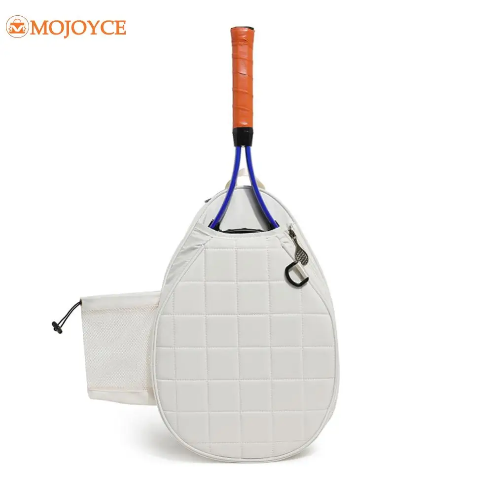 

Tennis Racket Backpack for Peak Badminton Racket Crossbody Bag Waterproof Quilted Tennis Racquet Storage Carrying Bag Sling Bags