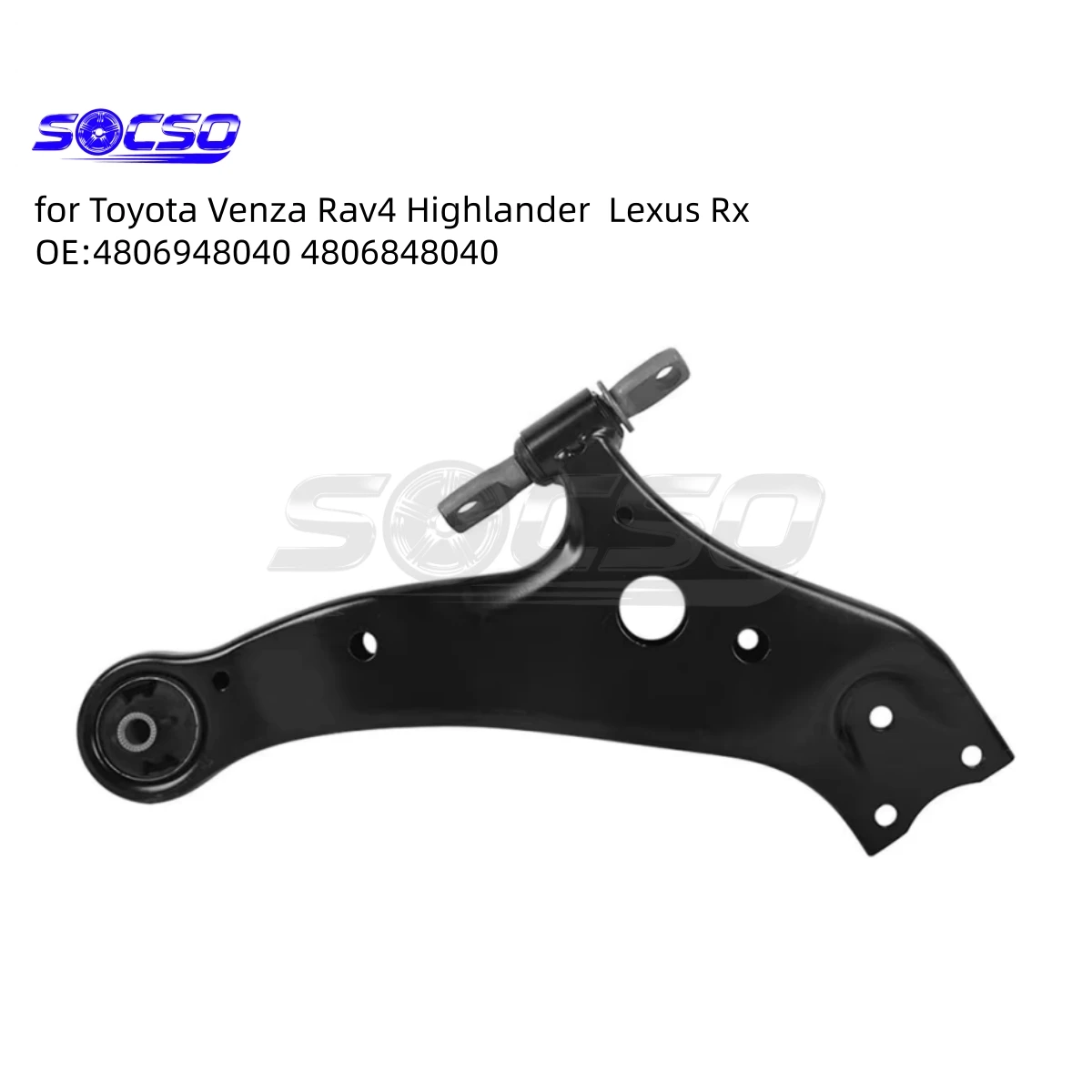 

Front Lower Control Arm for Toyota Venza RAV4 Lexus Rx Highlander 08-2013 2015-2018 4806948040 4806948041 4806848040 4806848041