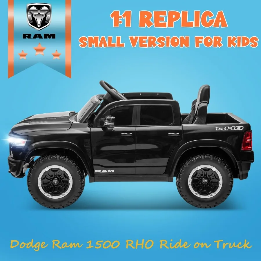 12V Licensed Ride On Car for Kids, Electric Car for Toddlers w/Parent Remote Control, Power Motor & Durable Wheels, Soft Start,