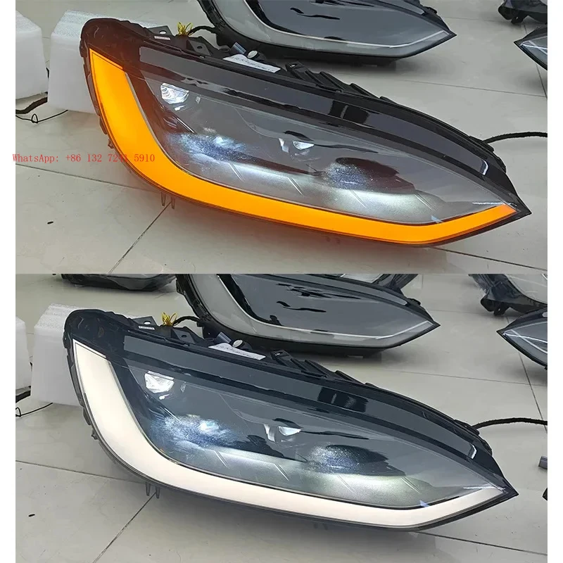 

Factory direct sales For Model X 2016-2021 New Front LED Headlights 12V 8000K 4000 Lm H7 for Retrofit/Upgrade -BDB