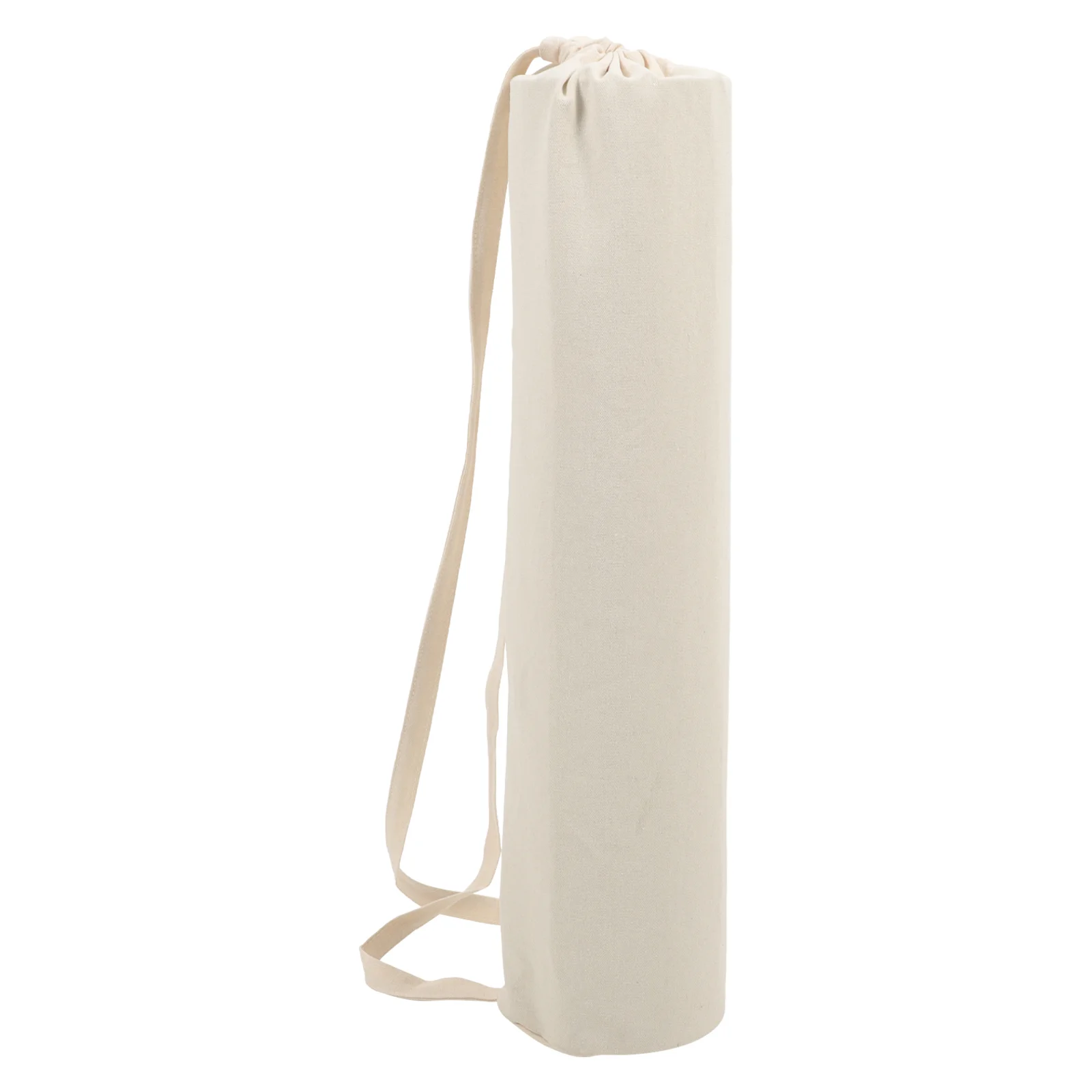 

Cotton Yoga Mat Storage Bag The Tote Bags and Carriers Fits All Your Stuff Holder White Cloth Fitness