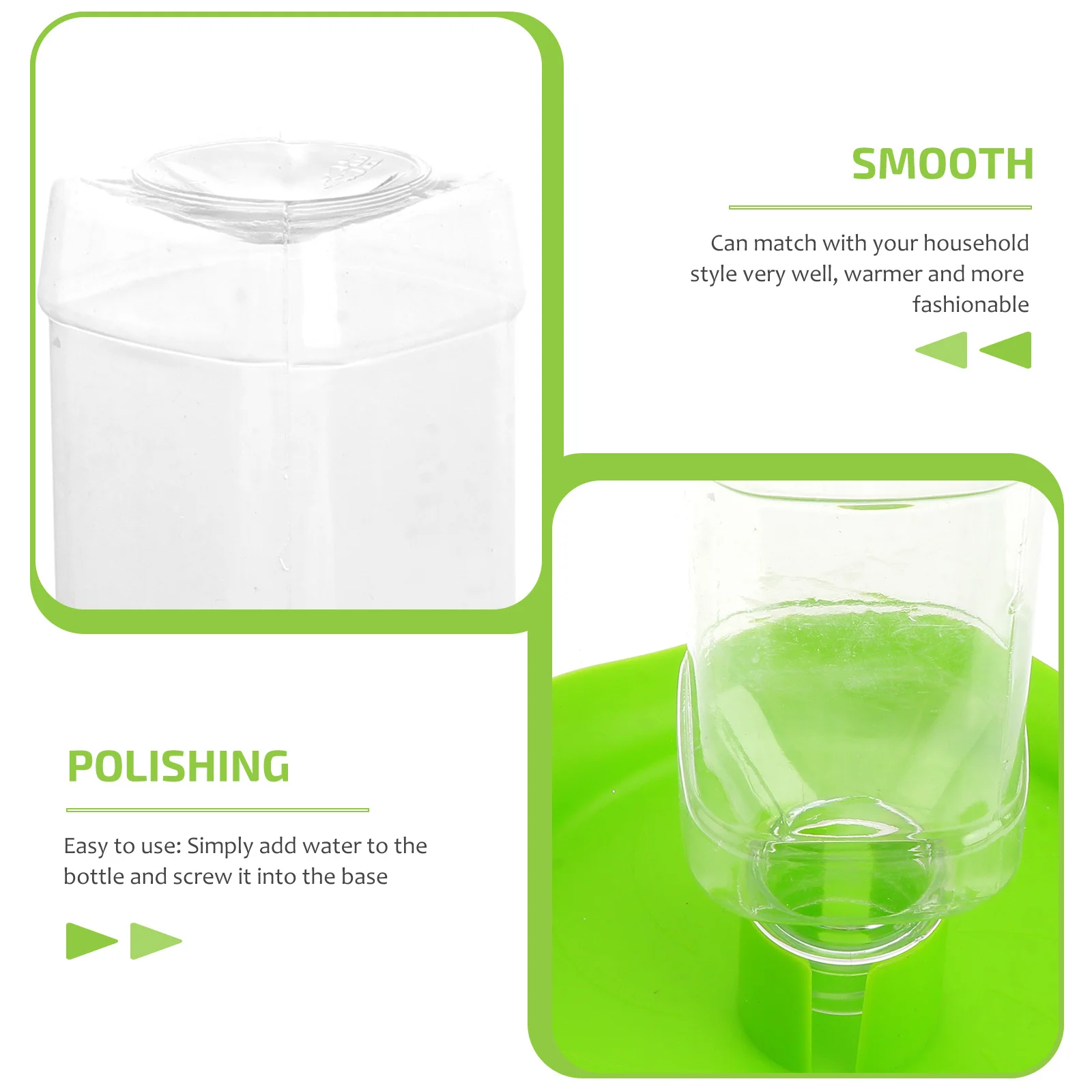 

Reptile Bowl Pet Fountain Water Dish for Lizard Turtle Small Animals Terrarium Removable Bottle Food Plate Durable Plastic