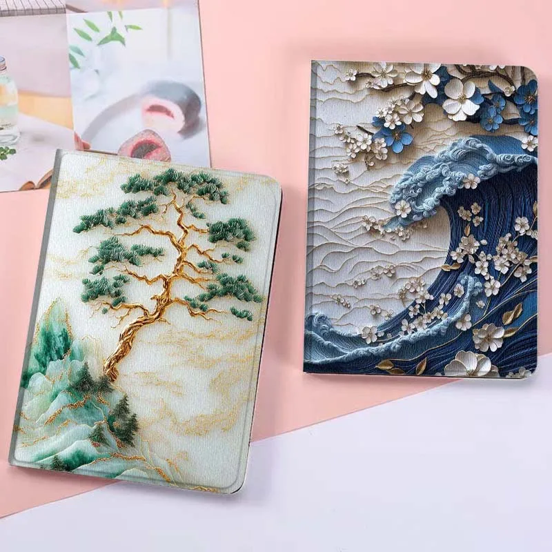 

Flower Art Fashion Popular For Xiaoxin Lenovo Tab Pad K11 K10 M10 P11 3rd Plus Pro Legion Y700 Y900 Gen4 2 Tablet Case Gift