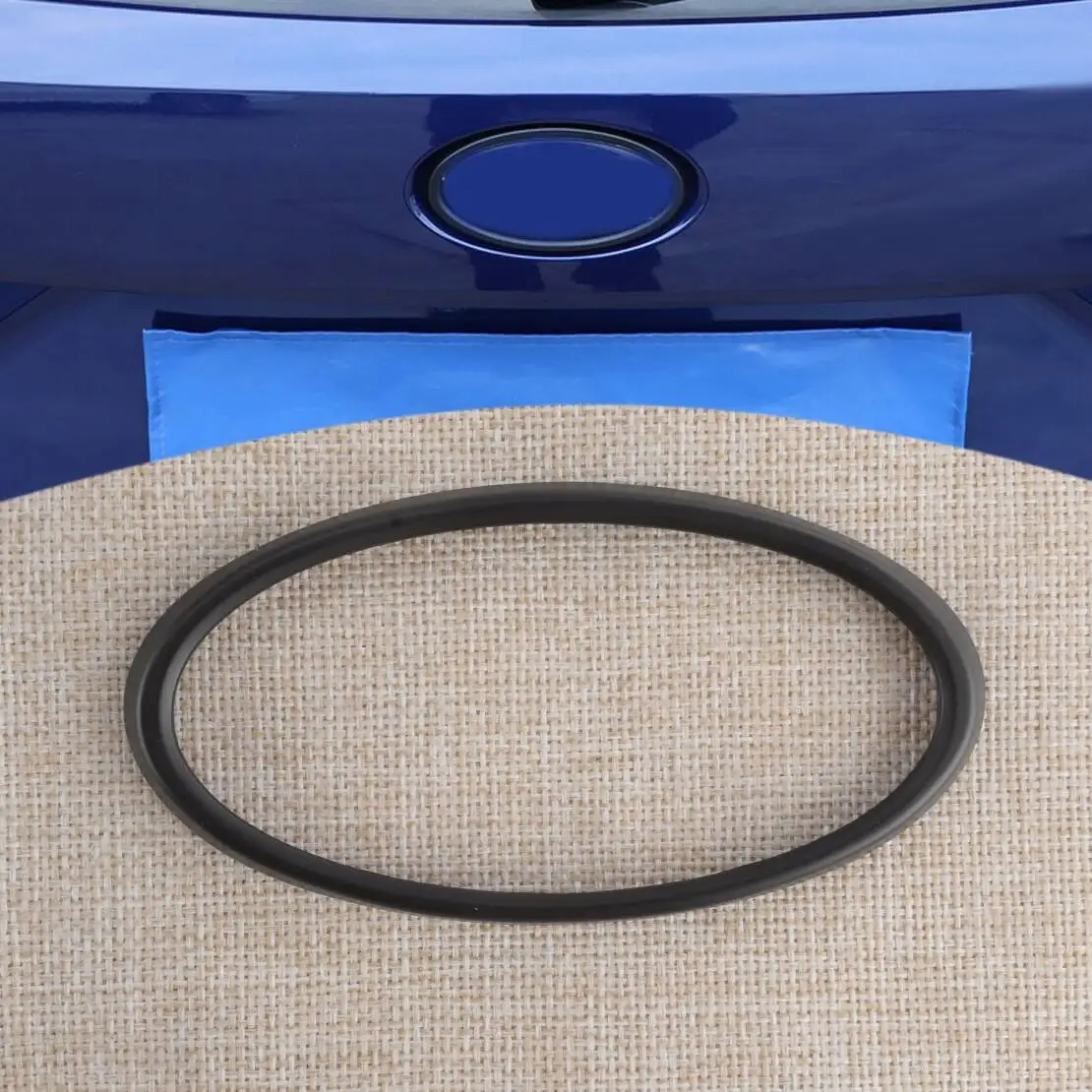 

Матовая черная накладка на эмблему переднего логотипа, кольцо-ободок, подходит для Subaru BRZ 2022 2023 2024 2025