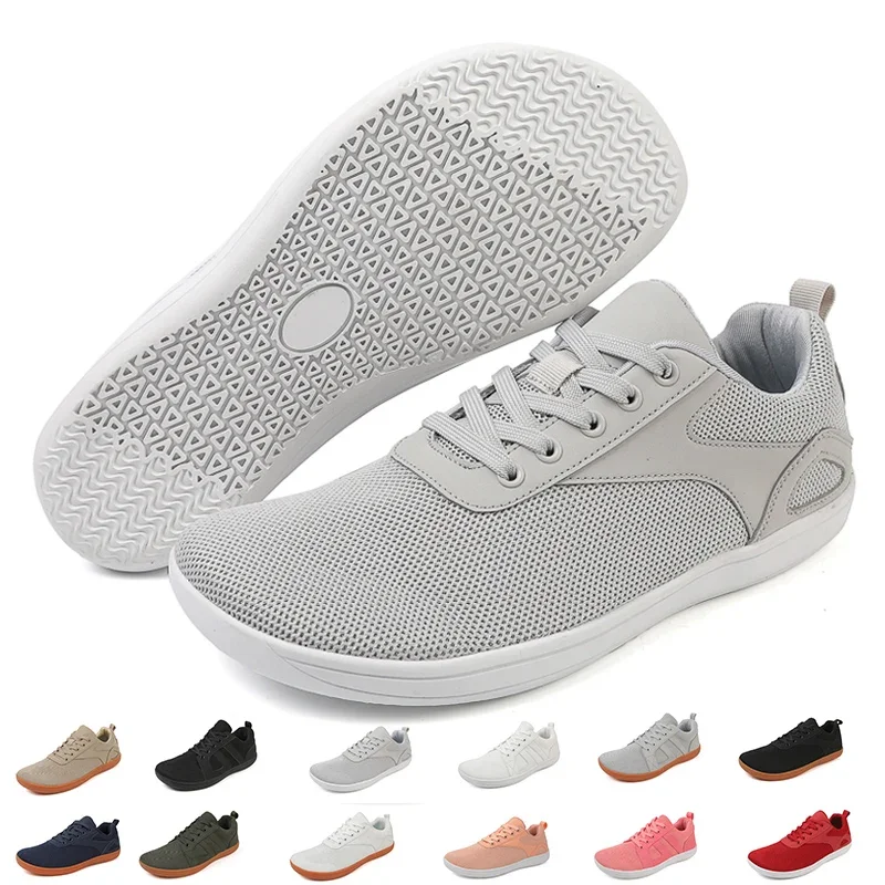 

Unisex Wide Barefoot Shoes Comfortable And Breathable Casual Sports Shoes Minimalist Walking Shoes