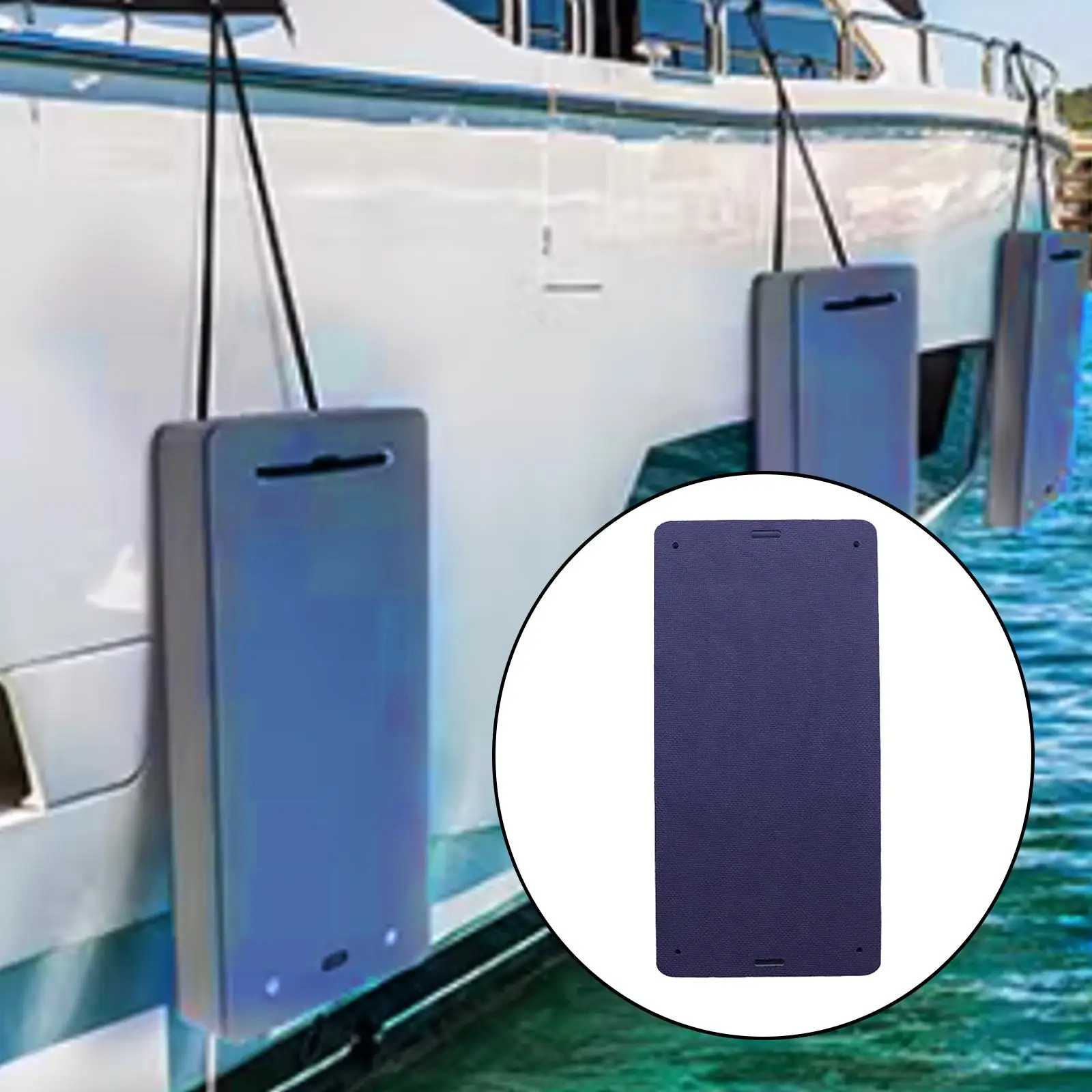 Boat Fender Cushion Flat Marine Mooring Buoy for Fishing Pontoon Yacht