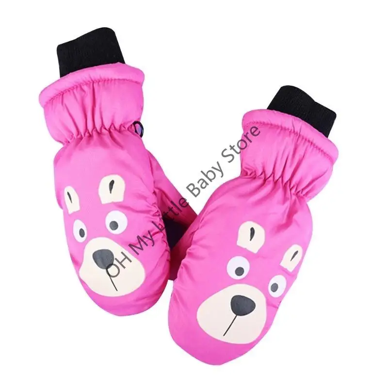 

M76C Стильные и функциональные детские лыжные перчатки, варежки, идеальные для зимних приключений