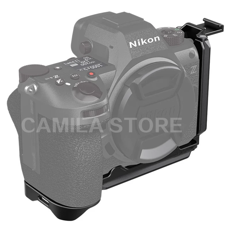 L Vertical tensile Quick Release Plate QR Camera Holder Bracket Hand Mount Grip For Nikon Z6III Z63 Camera Arca-Swiss RRS