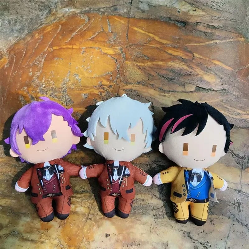 14cm Japan Game Ensemble Stars Plush Toys Ogami Koga Aoi Hinata Otogari Adonis Nagumo Tetora Anime Cartoon Mini Doll Fans Gift