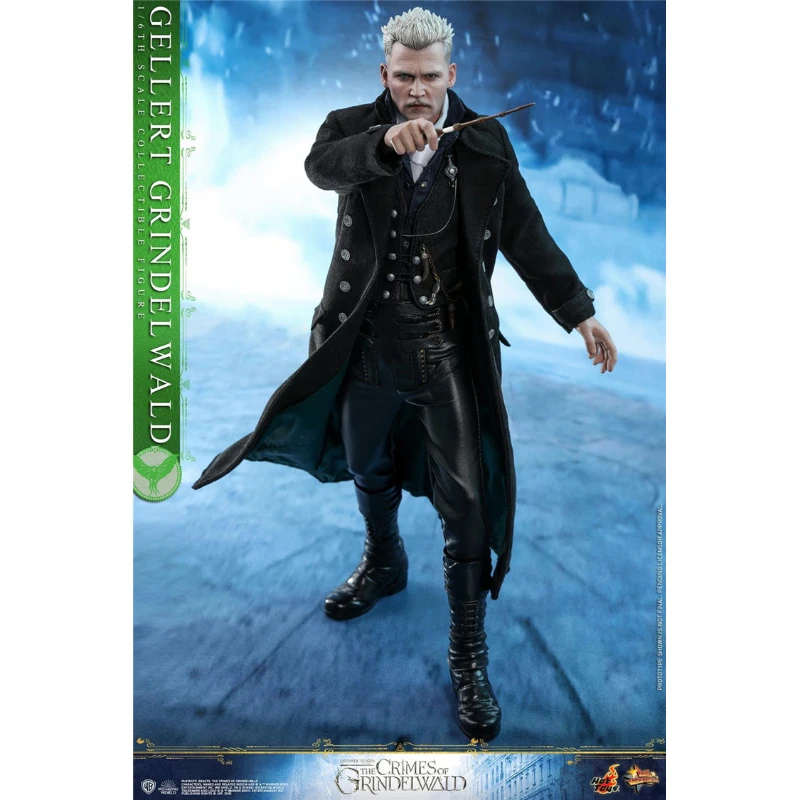 En Stock HotToys MMS513 Animales Fantásticos 2 Gellert Grindelwald 1/6 Anime figura de acción juguete para regalo modelo colección Hobby