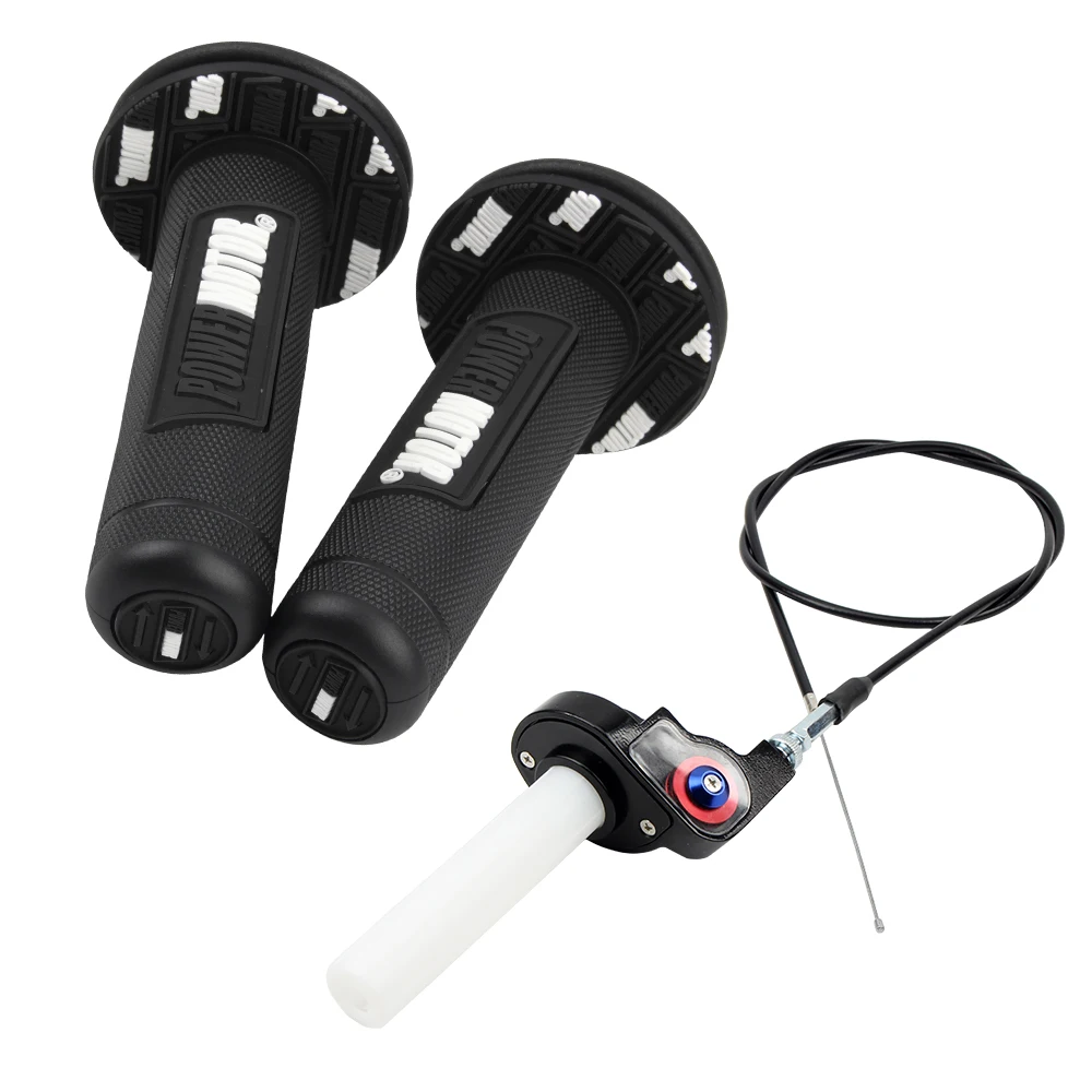 Motorcycle Quick Twist Throttle Settle Grips 22mm Handvatten Gaskabel voor Honda Yamaha Kawasaki Suzuki KTM ATV Motocross