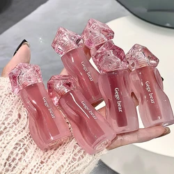 Gege Bear Velvety Cream Lip Mousse - Soft, Cushiony Texture with Nourishing Formula, Highly Pigmented with Long-Lasting Wea
