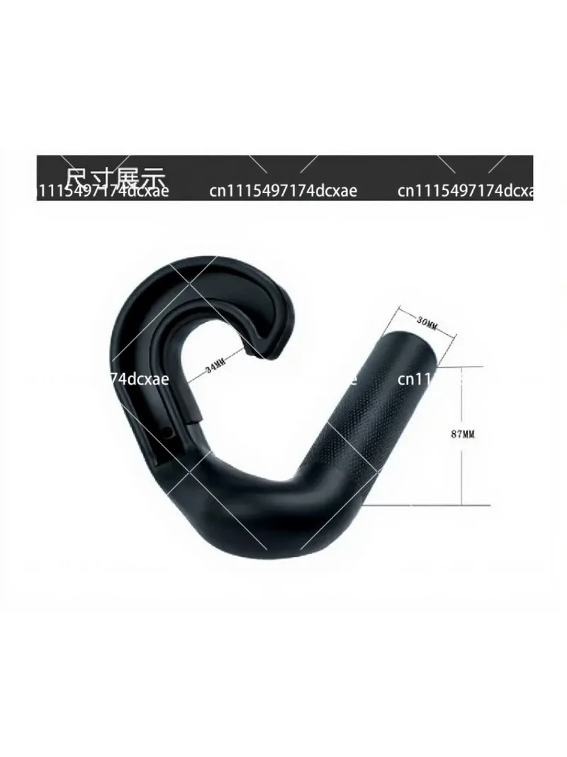 Hook Grip Handle for Pull-Up Deadlift Rowing Heavy Duty Power Training Accessory