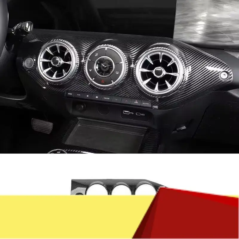 

Car Central Control Trim Panel Cover Car Accessories For GWM WEY TANK 300 Tank300 2022 Air Outlet Cover Trim-M53K