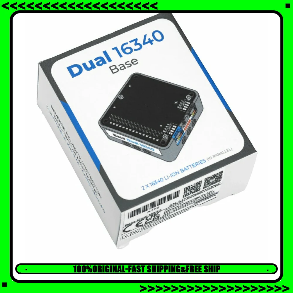 M5Stack Base Dual 16340 1400mAh Portable Dual Battery Expansion Base Module for IoT Development