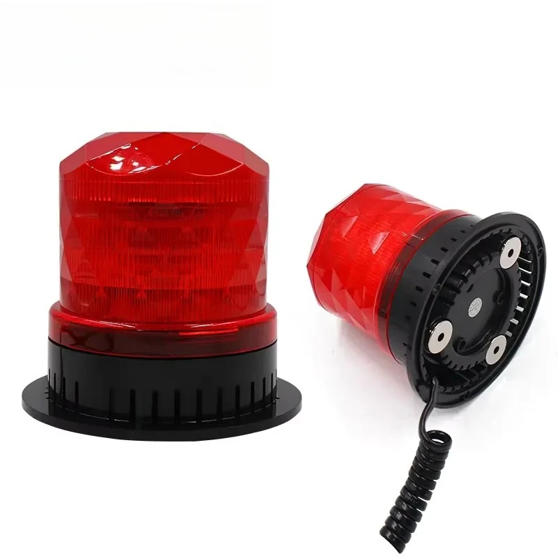 SF-901 Orange Strobe Red Zone Waterproof Hazard Warning Light for Forklift Loader AGV and Excavator view 3