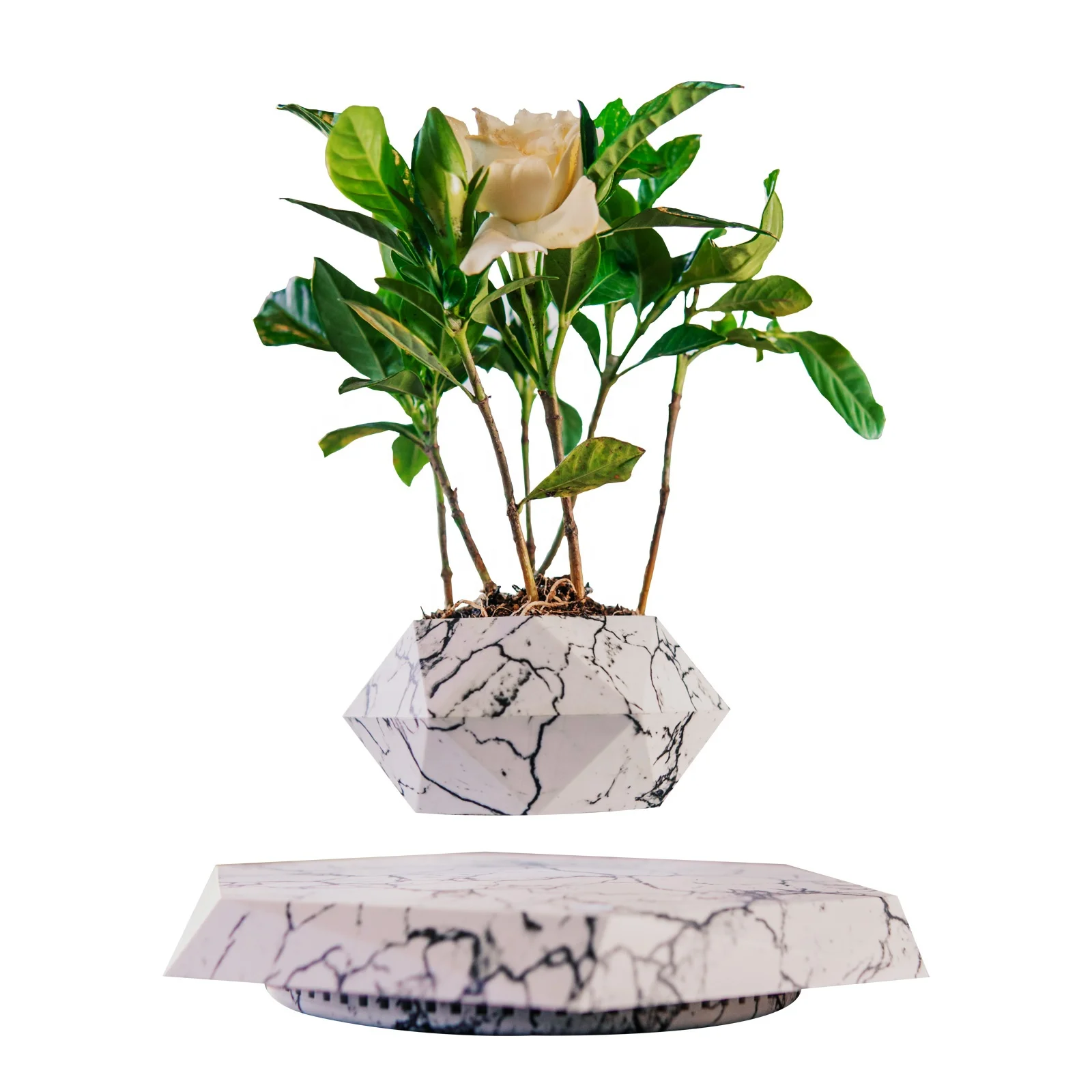 

Maglev pot latest marble color plant bracket creative home decoration