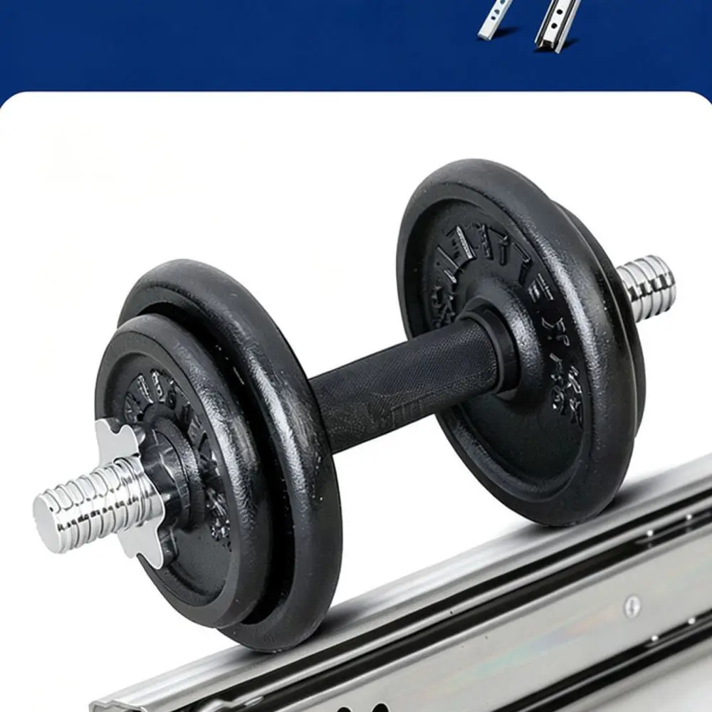 High Quality 35mm Wide Drawer Runners Cold Rolled Steel Silent Glides Furniture Track Cabinet Cupboard Hardware Parts