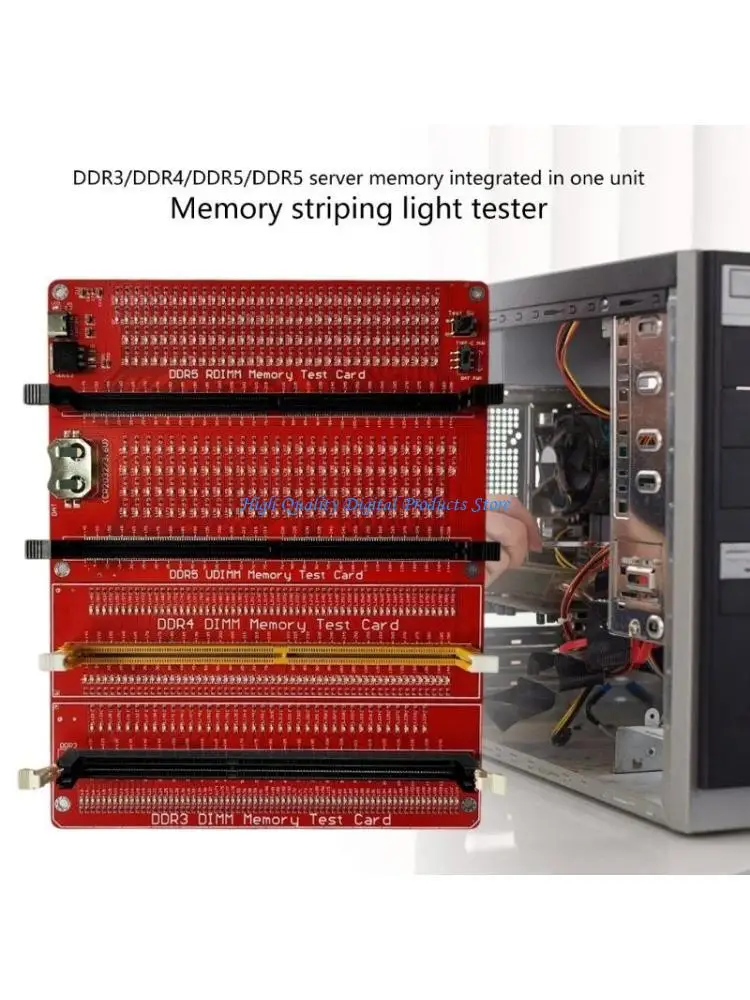 

Universal Universal Computer RAMS Диагностические инструменты тестирование DDR3 DDR4 DDR5 UDIMM RDIMM MEMOMER MODULE