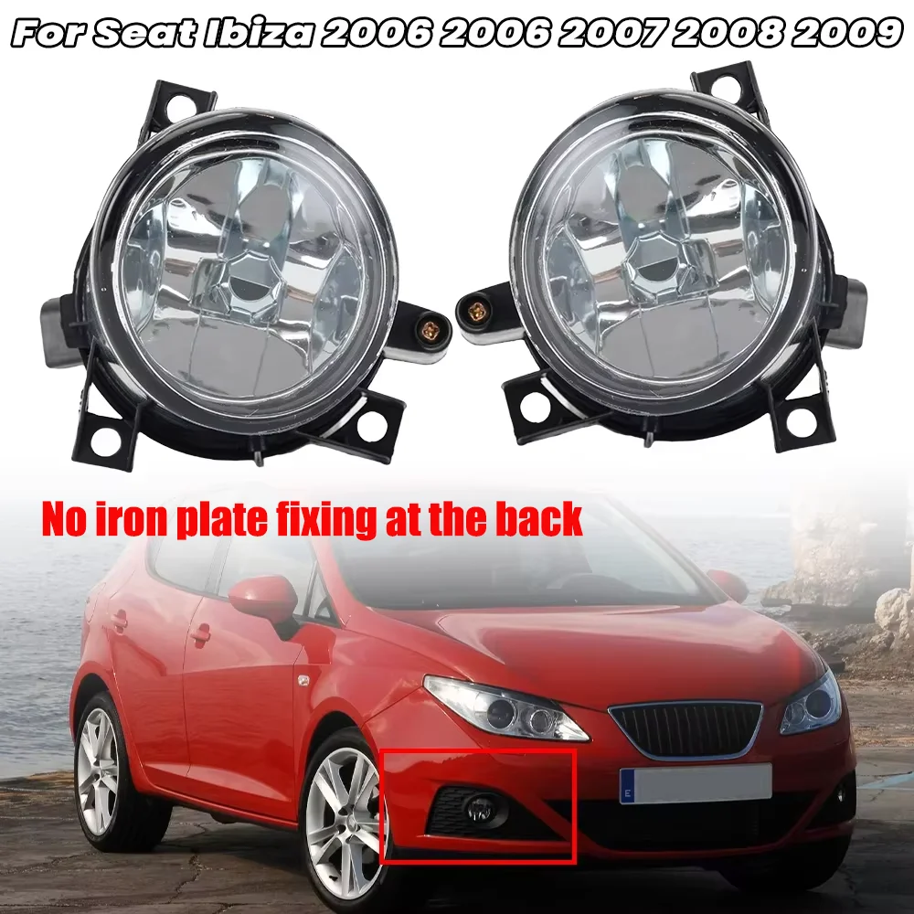 

Car Fog Lights Assembly For Seat Ibiza 2006-2009 FogLights Headlights Foglamp Auto Parts Replace Without Bulbs Car Accessories