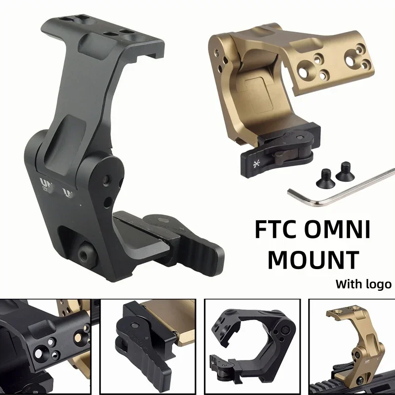 Tactical Metal Unity FTC OMNI Magnifier Mount With FAST QD Lever 2.26