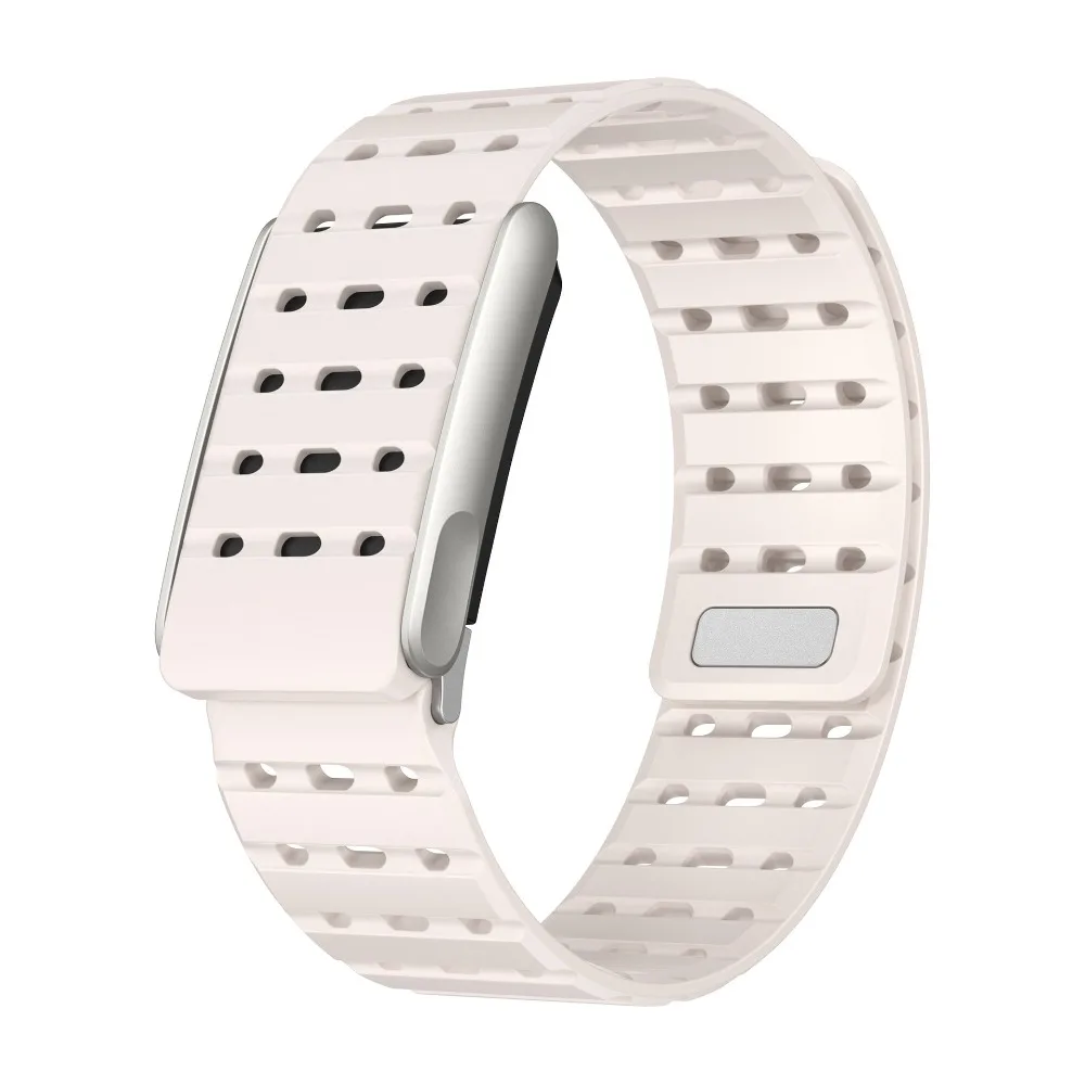 

Силиконовый фитнес-браслет, дышащий защитный ремешок для трекера с магнитным притяжением, регулируемый для Whoop 5,0 Life MG/One/Peak