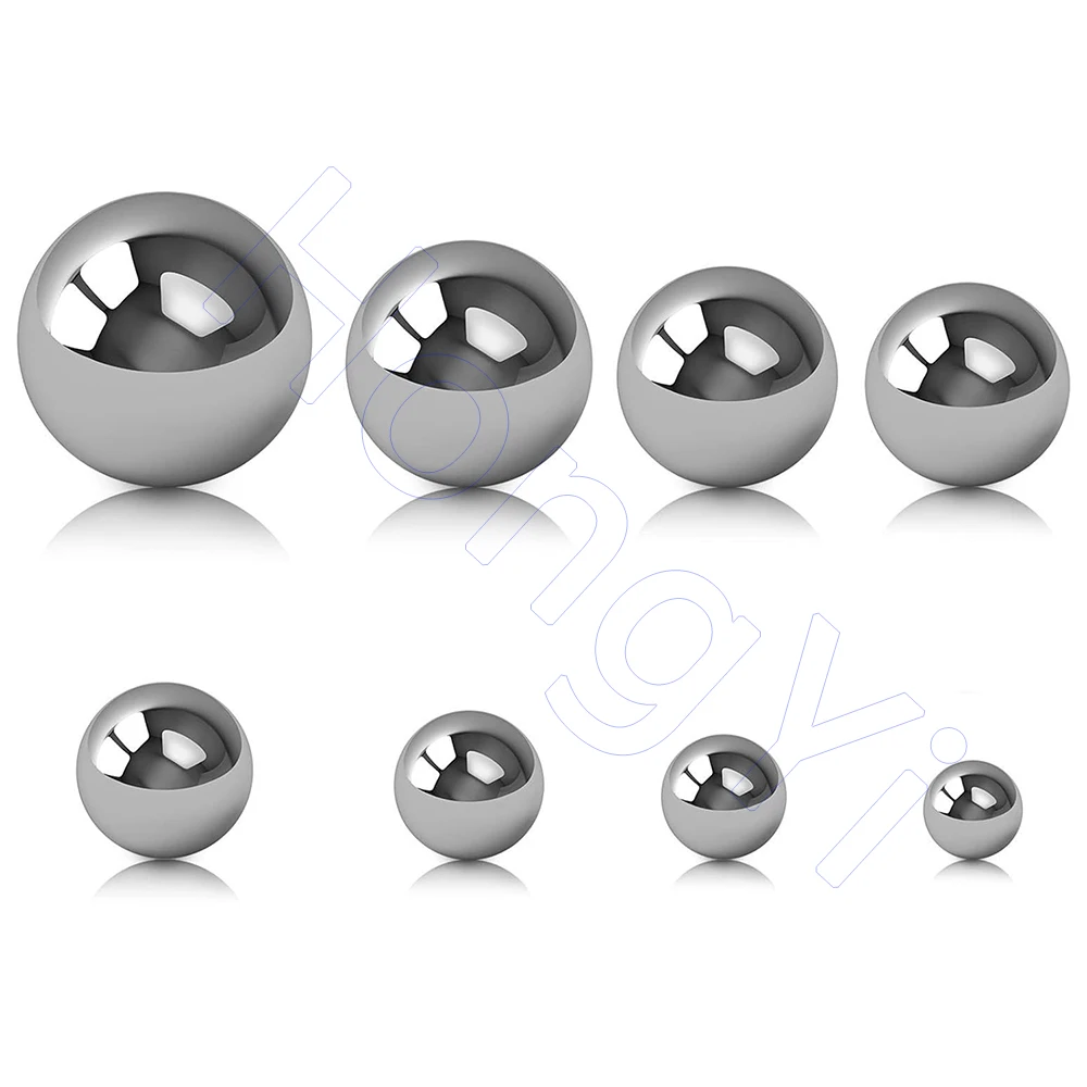 1 to 35mm 304 Stainless Steel Balls Precision Solid Bearing Ball Round Smooth Beads for Equipment Repairing, DIY Projects