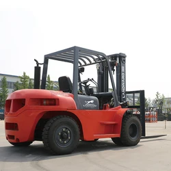 Made In China New Energy Warehouse Handling 4WD Forklift High Power 5 T Container Cargo Handling Palletizing Forklift Customized