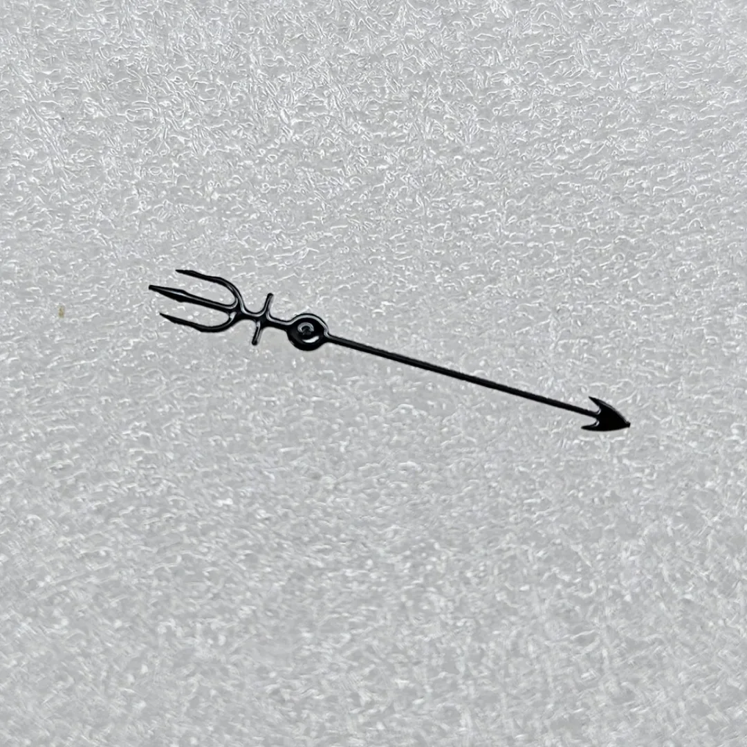 NH35 اليد الثانية مؤشر إنذار ترايدنت إبرة واحدة لا مضيئة تعديل ساعة الملحقات لحركة NH35 NH36