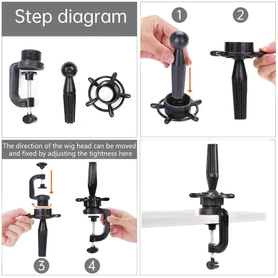 شعر مستعار رئيس حامل المعرضة رئيس 2024 قبة الفلين قماش القزم كتلة رئيس لصنع تجفيف التصميم عرض الباروكات مع حامل في Sal