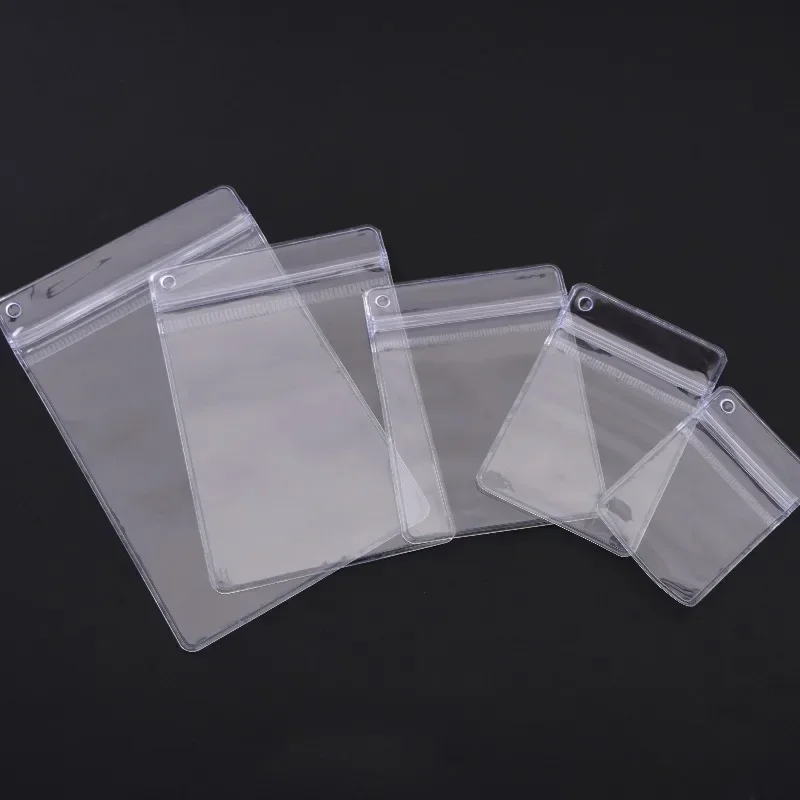 20-100 Stück PVC-Schmuckaufbewahrungsbeutel, selbstverschließende Beutel, handgefertigte DIY-Transparentbeutel, seitlich gestanzte Kettentaschen, Anti-Oxidationsbeutel – Detail 6