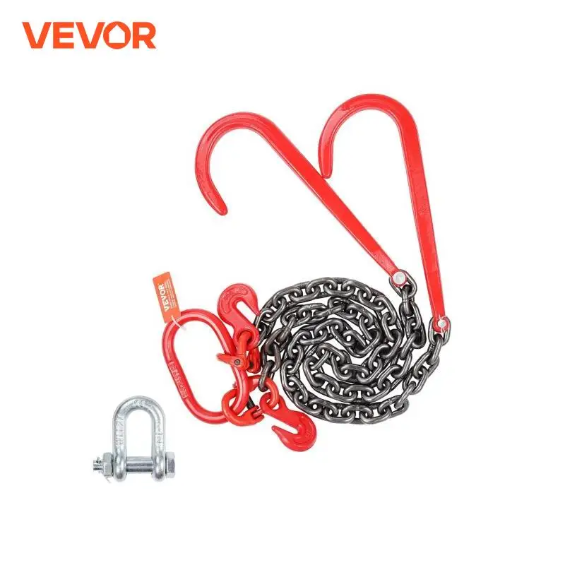 VEVOR G80 V Bridle Chain Towing Chain Bridle with 15