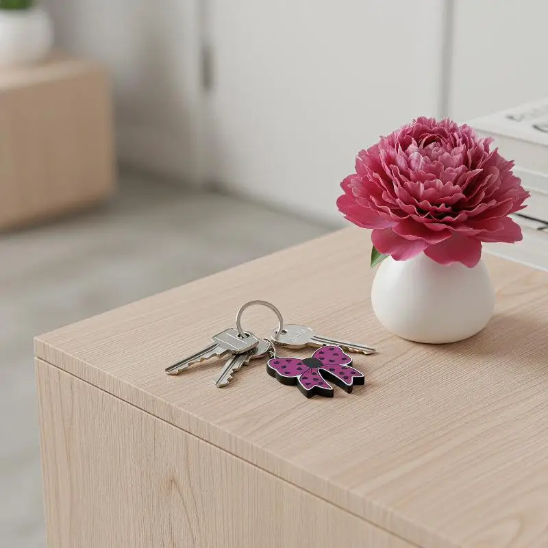 Ultra Lightweight Butterfly Keychain Bottle Opener Nail Protection Compact Pendant for Backpack Keychain Travel Camping Use