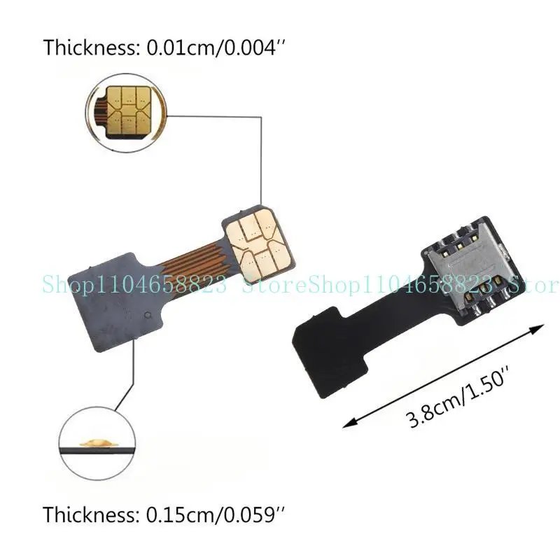 Adaptor Kartu 652F untuk Android Card Extension Adapter untuk Kartu Android