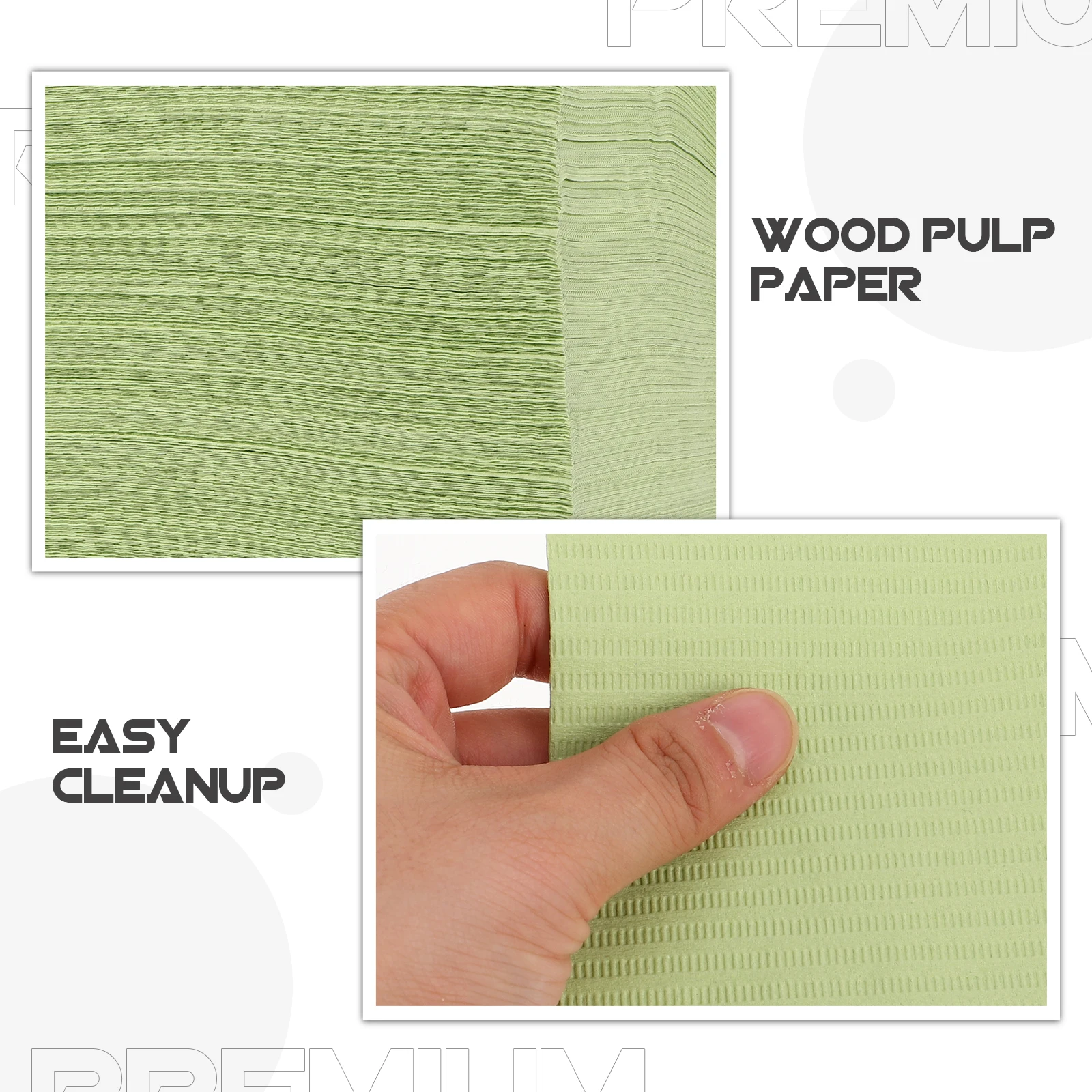 

Nail Table Towels 125 Sheets Disposable Soft Paper For Salon Manicure Pedicure Workstation Cleaning Supplies