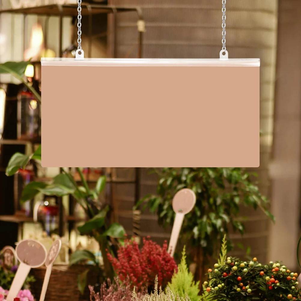 

10Pcs PVC Poster Poles Hanging Rods Easy Installation Support for Mall and Supermarket Banner Display PVC Poster Poles