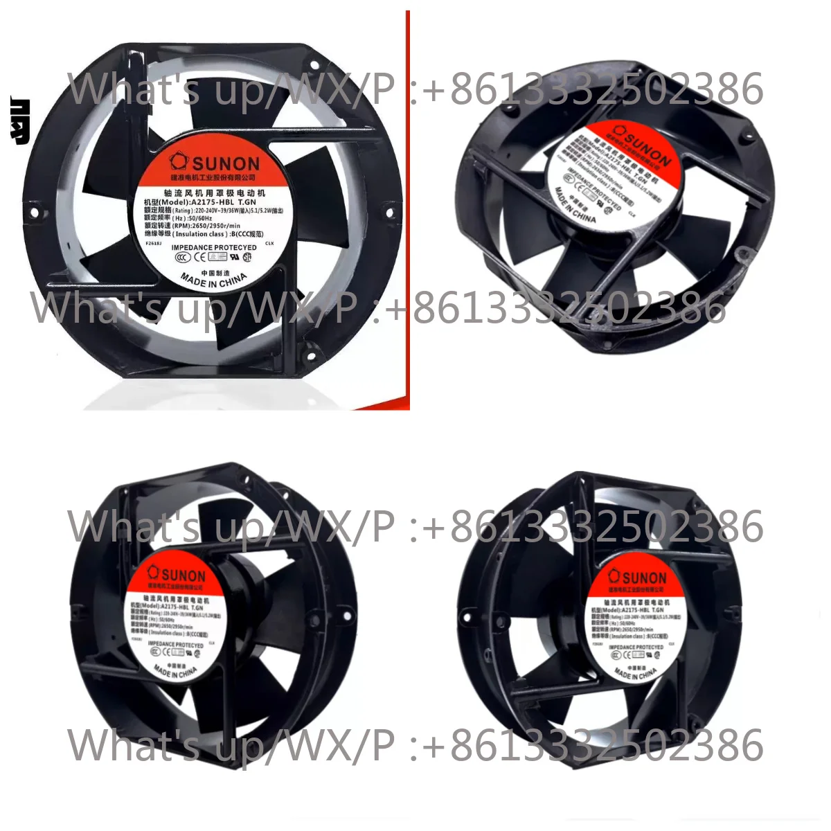 SUNON Spot A2175-HBL T.GN A2175-HBT HBL TC. GN220V Cooling Fan 17251