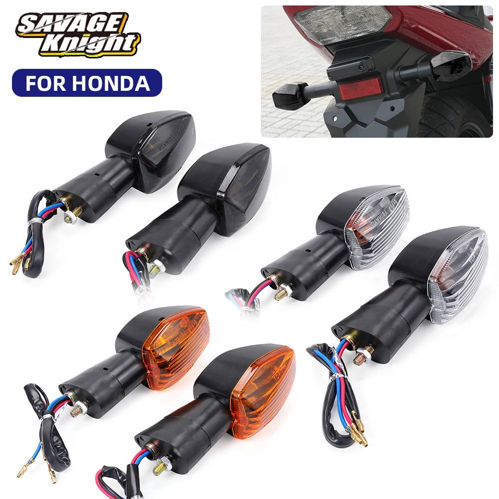 

Front Rear Turn Signals For HONDA CB400 SUPER FOUR CB600F CB900F HORNET CB1000R CB1300S Motorcycle Flasher Indicator Light