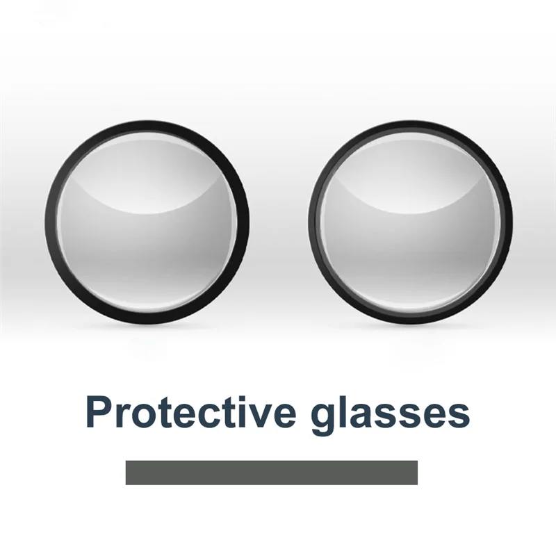 Para Insta360 ONE RS 1 pulgada 360 lente cubierta antipolvo lente cubierta protectora a prueba de polvo Protector de lente de cámara-VVNB