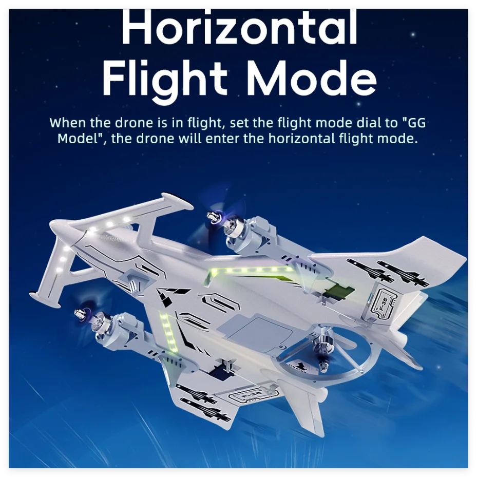 

9IMOD RC Plane SG-F35 8CH EPP Aerobatic Fighter 6-Axis Gyro 2.4G 3-Mode Flight Glider - RC Airplane for Adults And Kids